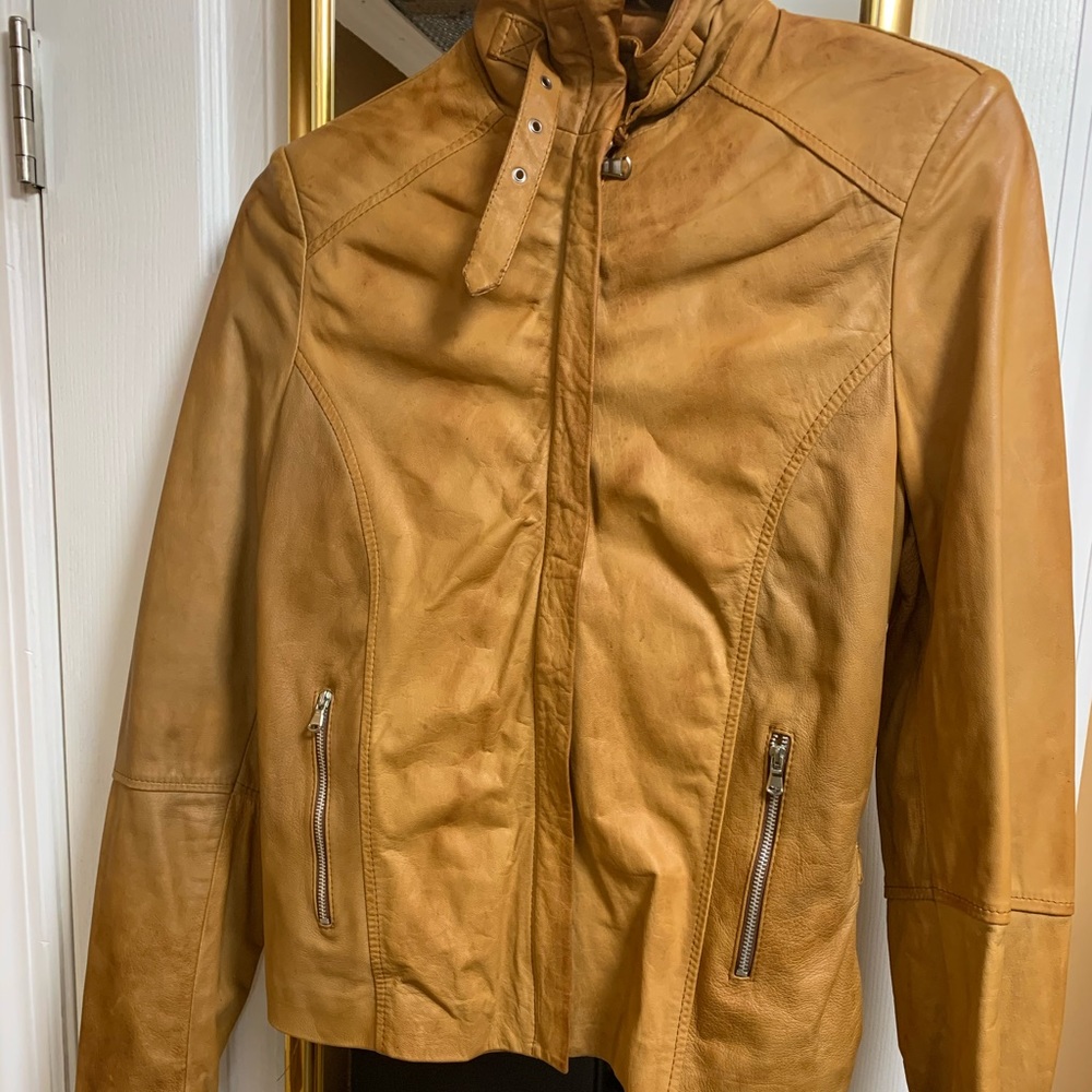 Leather jacket